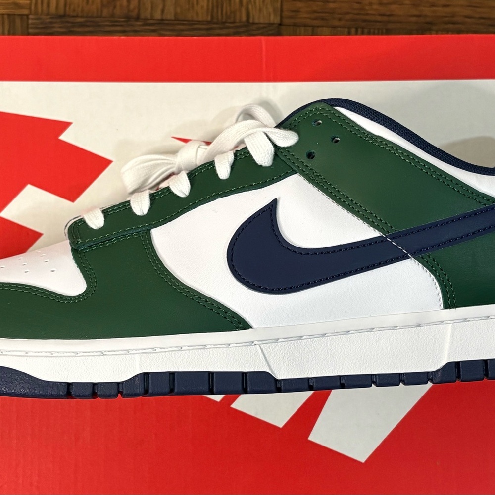 Nike Dunk Low - Fir-Midnight Navy-White - M 14 / W 15.5